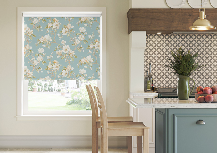Anya, Stone Blue - Roller Blind - Image 3